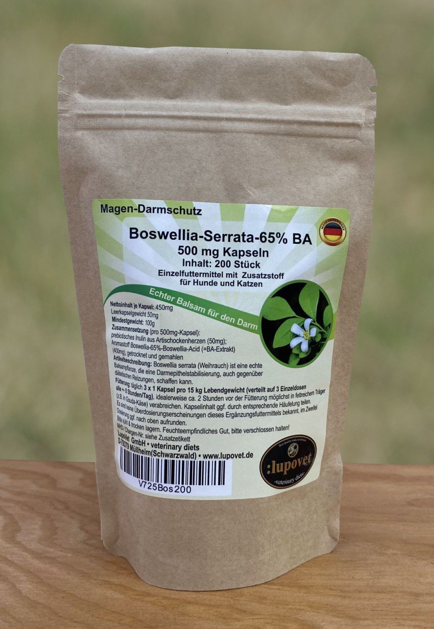 Bosweilla Serrata 65% BA 200 Capsulas 500mg - Imagen 2